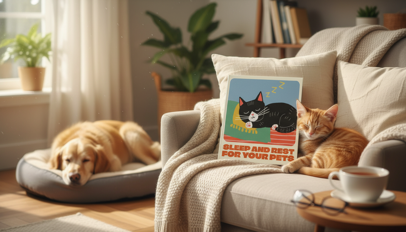 Help Dogs & Cats Sleep Better: Calm Routines That Work