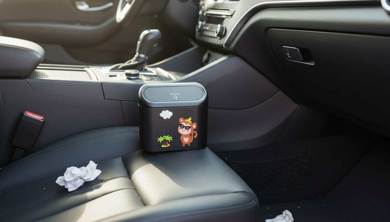 Universal Car Trash Can & Bin Fit Guide (Toyota/Ford/Honda)