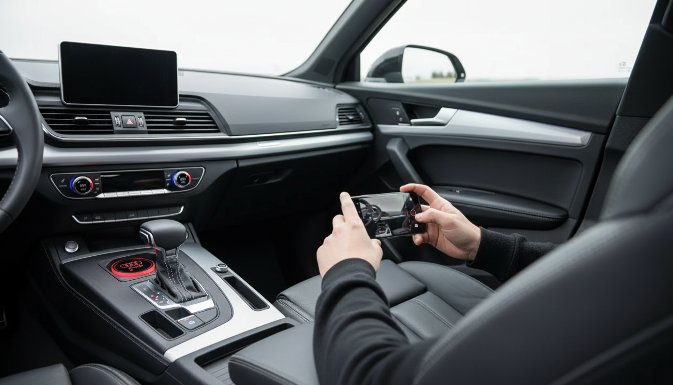 Audi LED Cup Holder Coasters: Fit for A3-A8 & Q3-Q7?