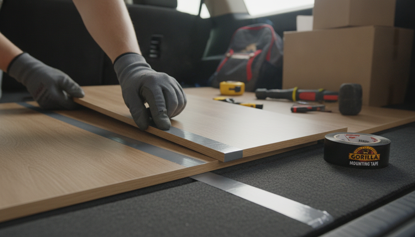 Gorilla Mounting Tape on Floors: When It Works