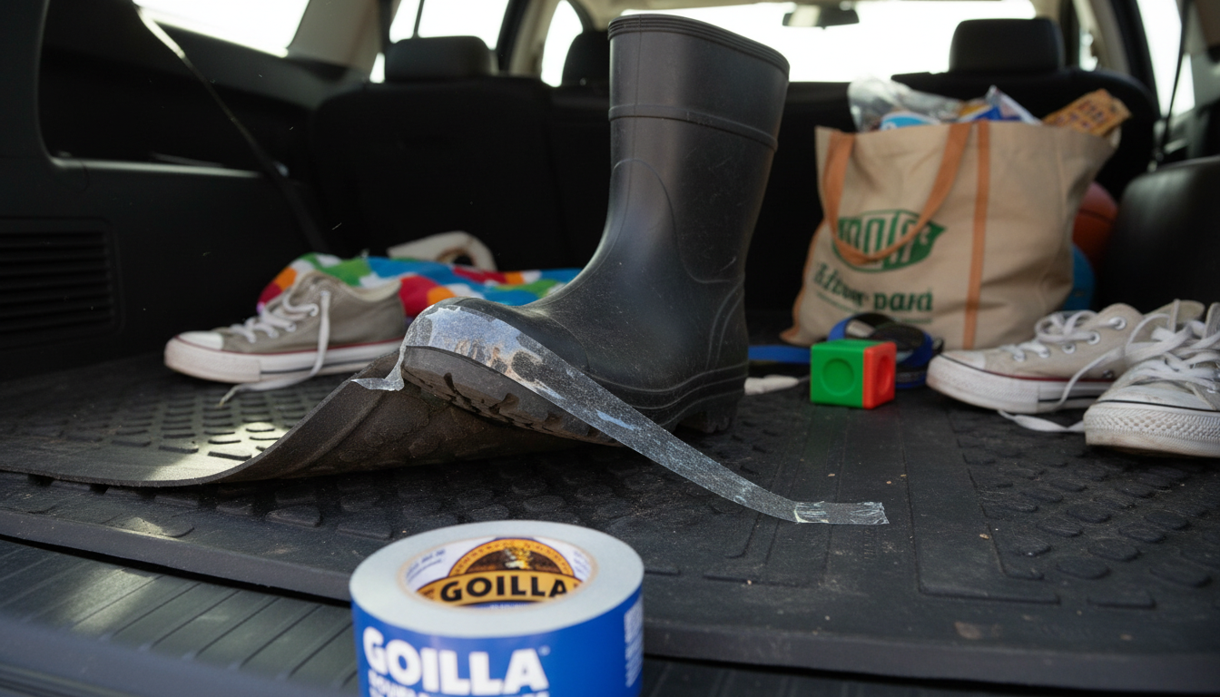 Gorilla Double-Sided Tape on Rubber: Does It Stick?