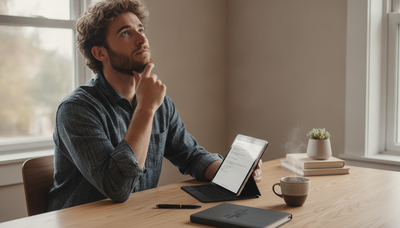7-Minute Daily Reflection Checklist That Builds Follow-Through