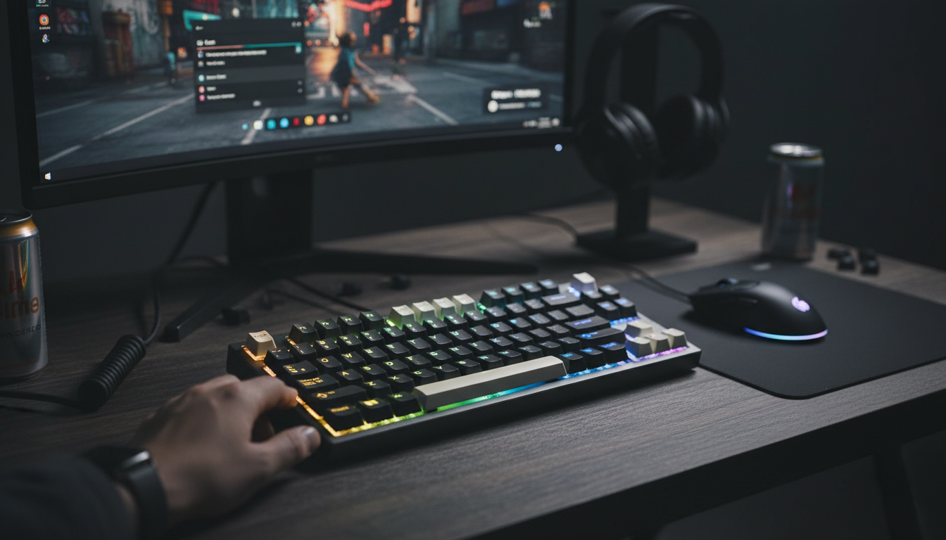 82-Key Rapid Trigger Magnetic Keyboard: 8K Polling Tested