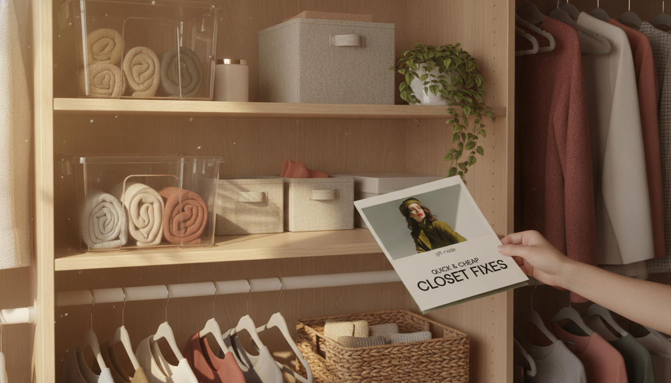 Budget Closet Reset: Quick Cheap Fixes to Maximize Space