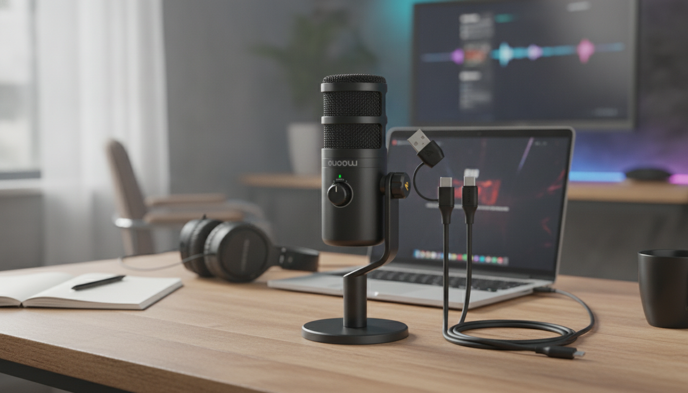 Dynamic USB‑C Mic Setup for Streaming, Gaming & Recording