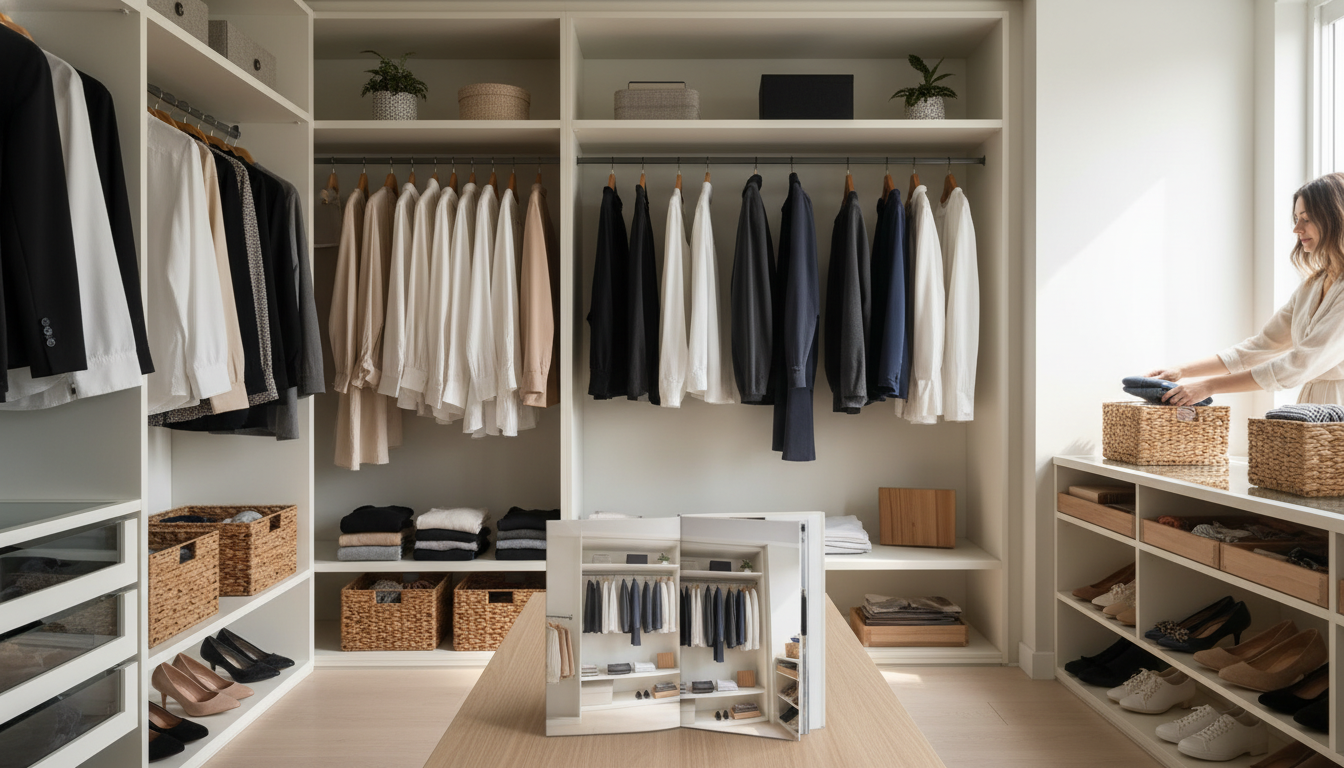 Easy-Access Closet System: Declutter, Zone, Maintain