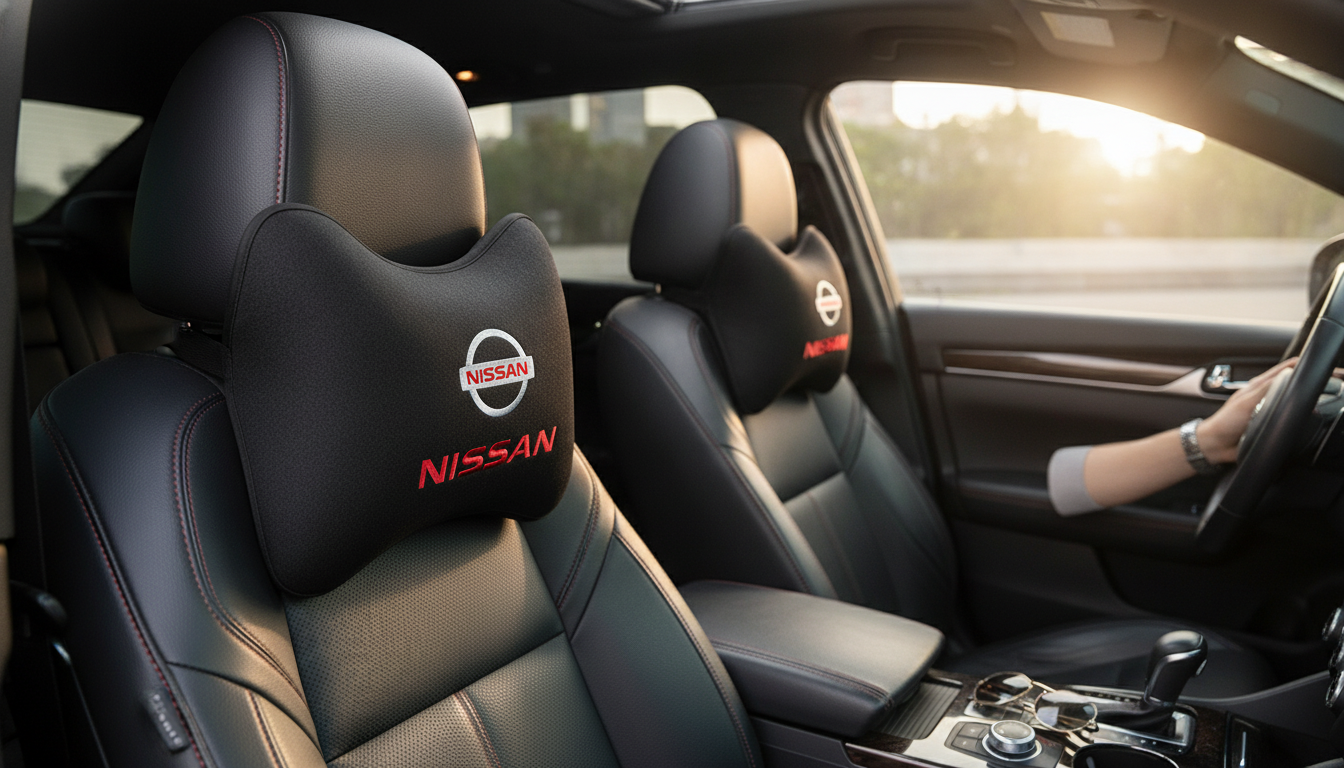 Memory Foam Headrest Cover for Nissan: Fit & Comfort