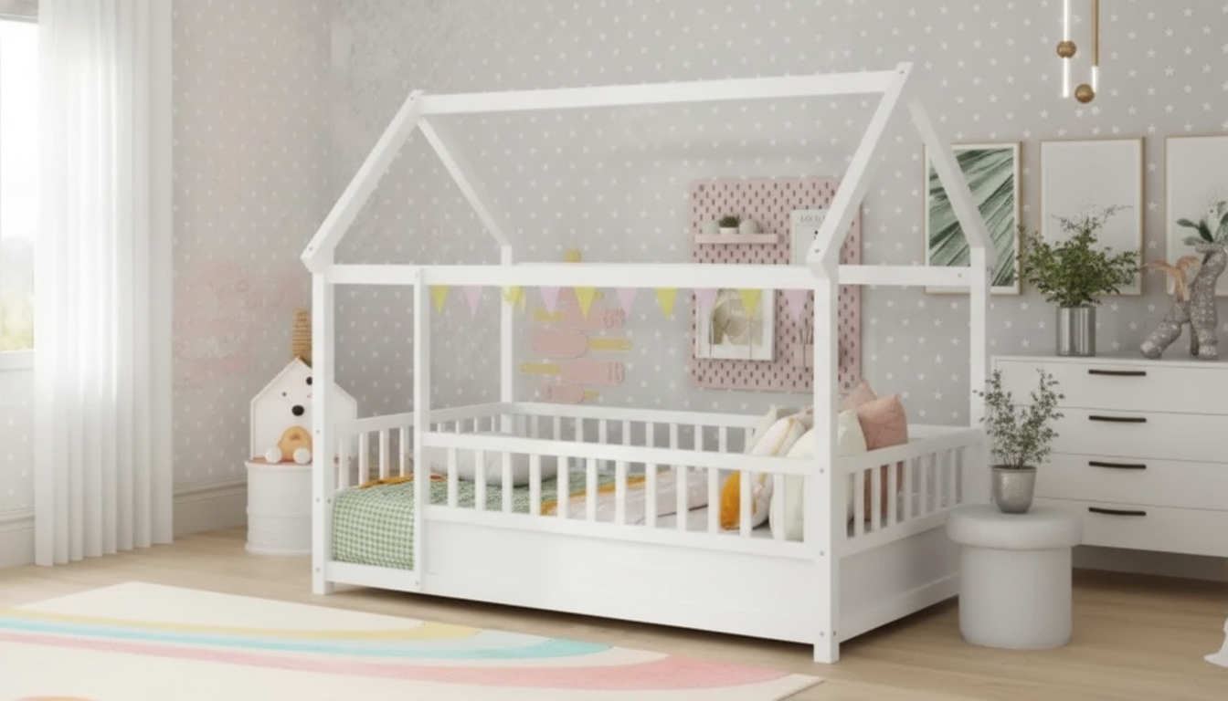 Montessori Floor Bed With Fence: Safety, Setup & Tips