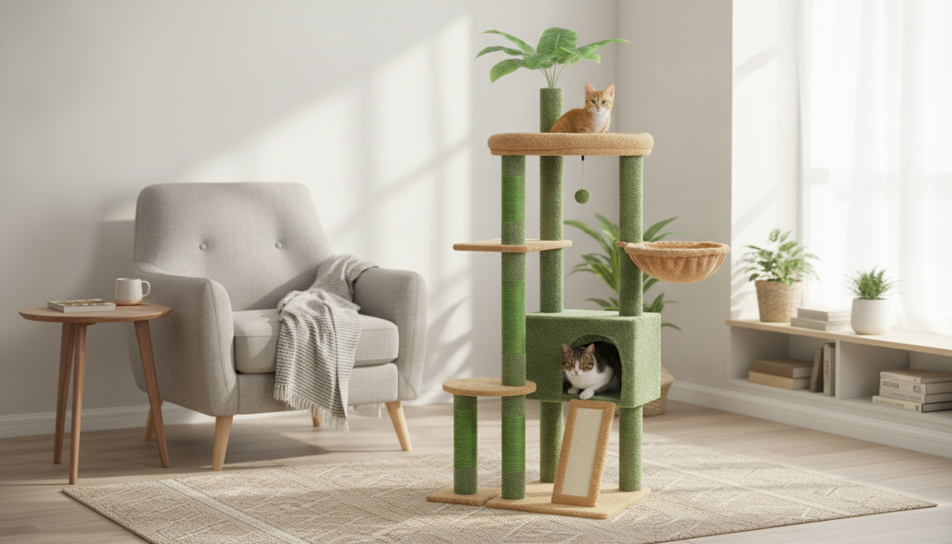 Multi-Level Cactus Cat Tree Guide: Placement & Setup