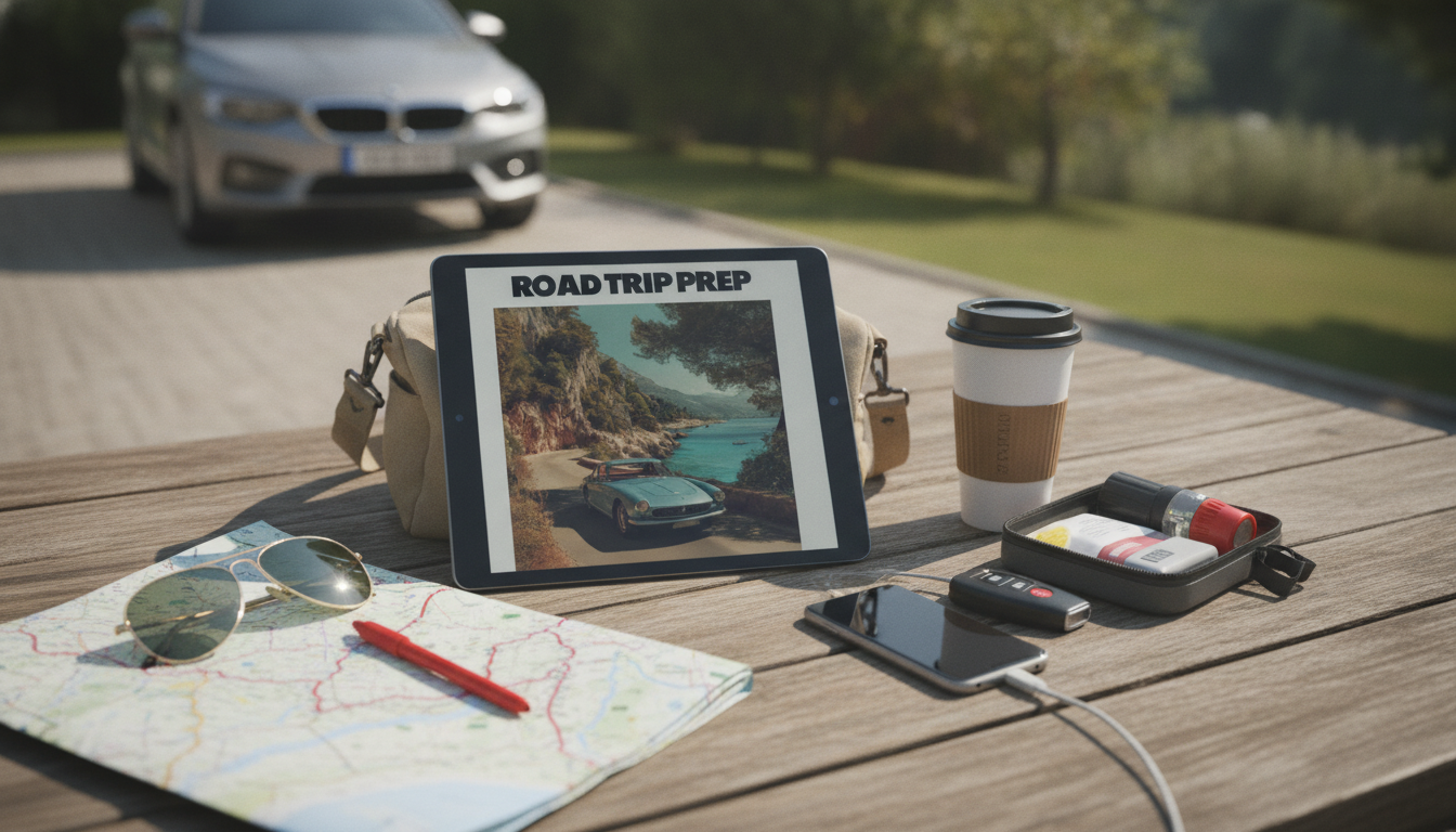 Road Trip Prep Made Simple: Car Checks, Kits & Route Plan