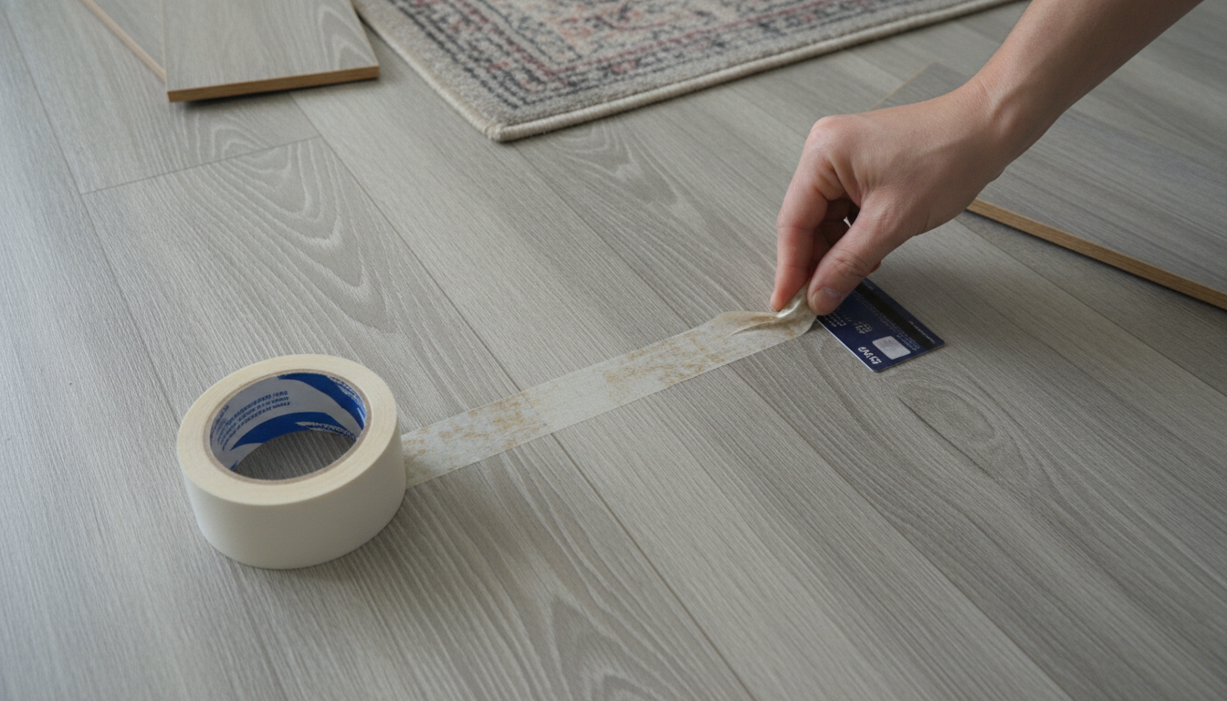 Double-Sided Tape on Laminate Floors: Safe or Risky?