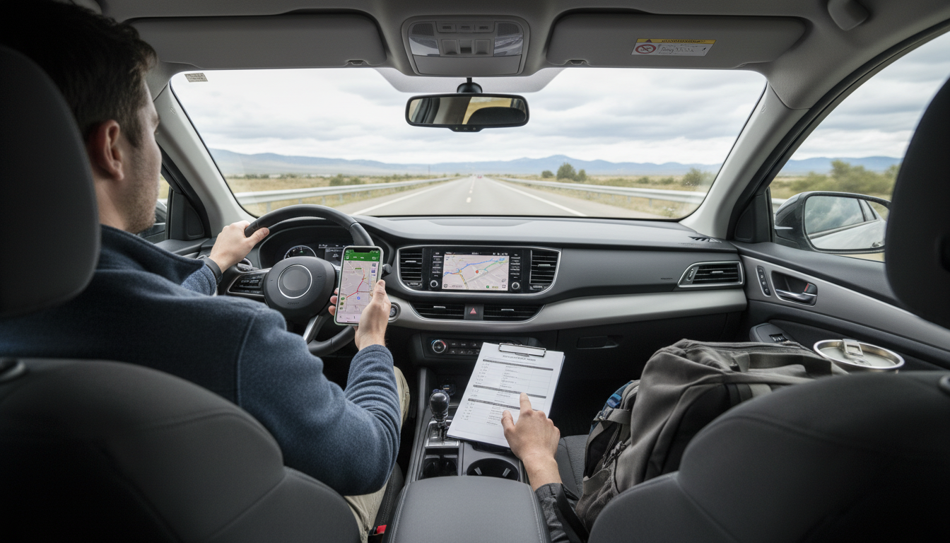Road Trip Prep: Vehicle, Route, and Packing Checklist