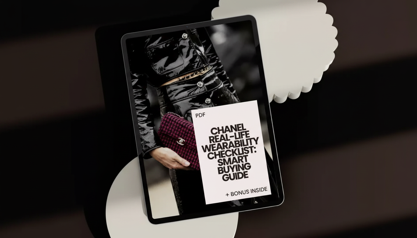 Chanel Wearability Checklist: Comfort-First Buying Guide
