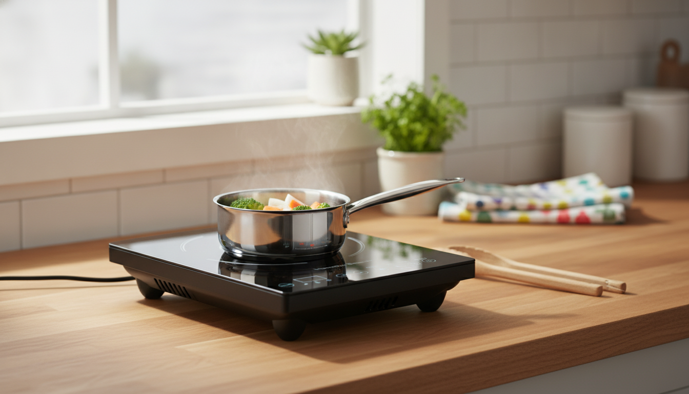 Portable Induction Cooktop Burner Guide for Any Space