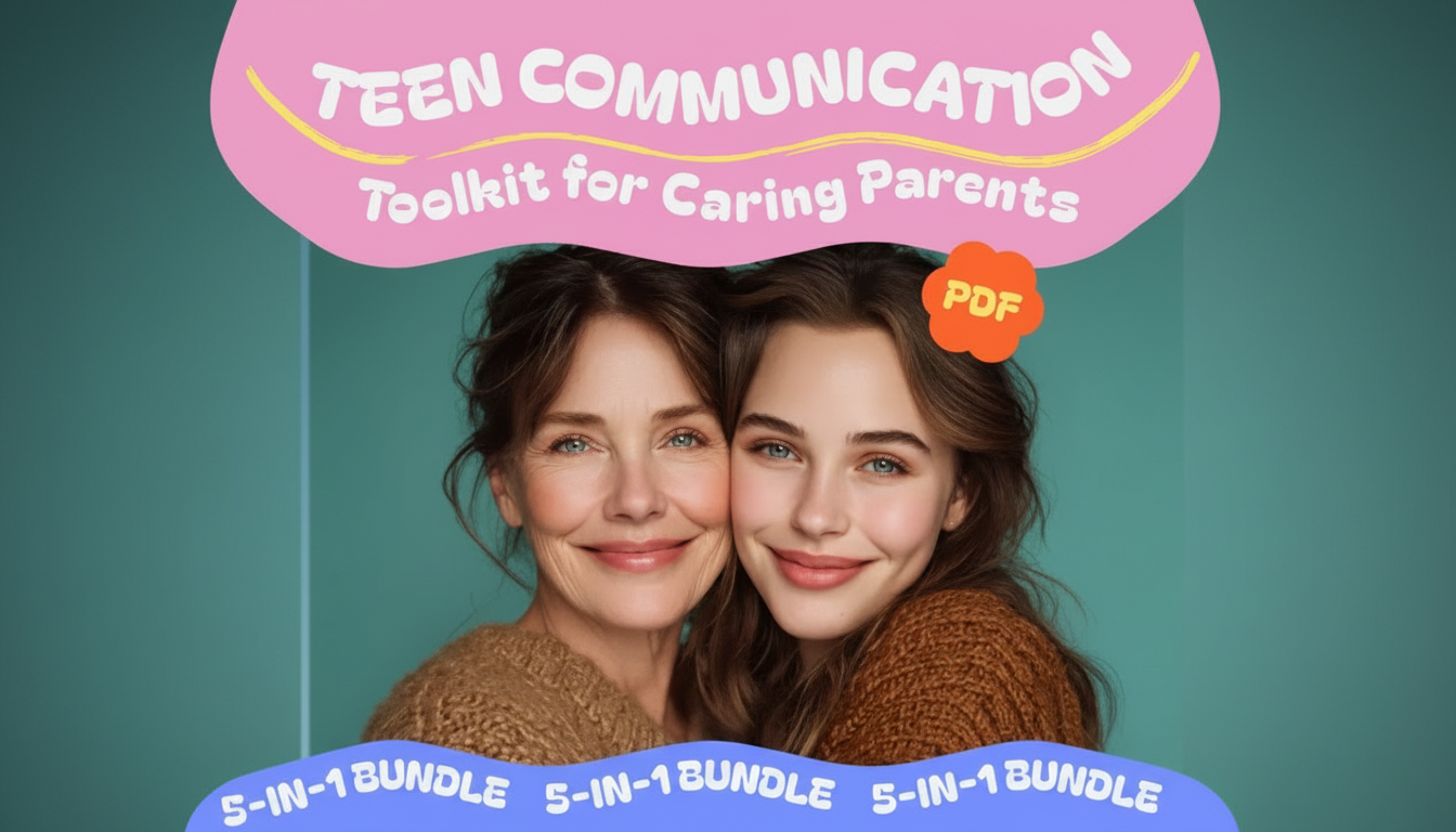 Teen Communication Toolkit: 5-in-1 Bundle for Parents