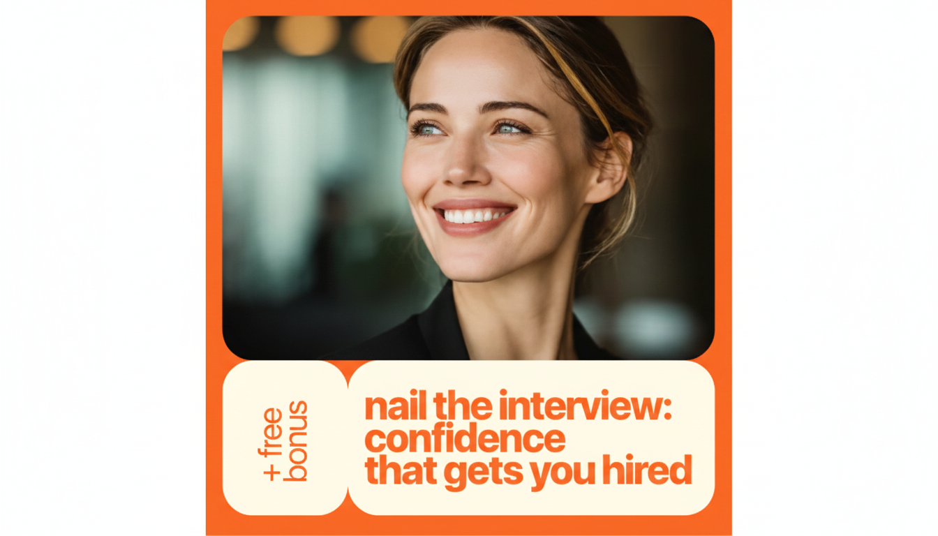 Interview Confidence With No Experience: A Simple Plan