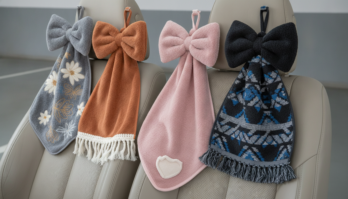 Hand Towel Design Trends: Plush, Embroidered & Trimmed