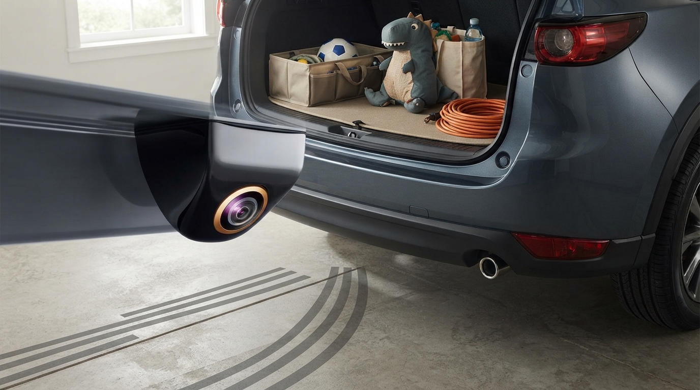 Static vs Dynamic Backup Camera Parking Lines Explained