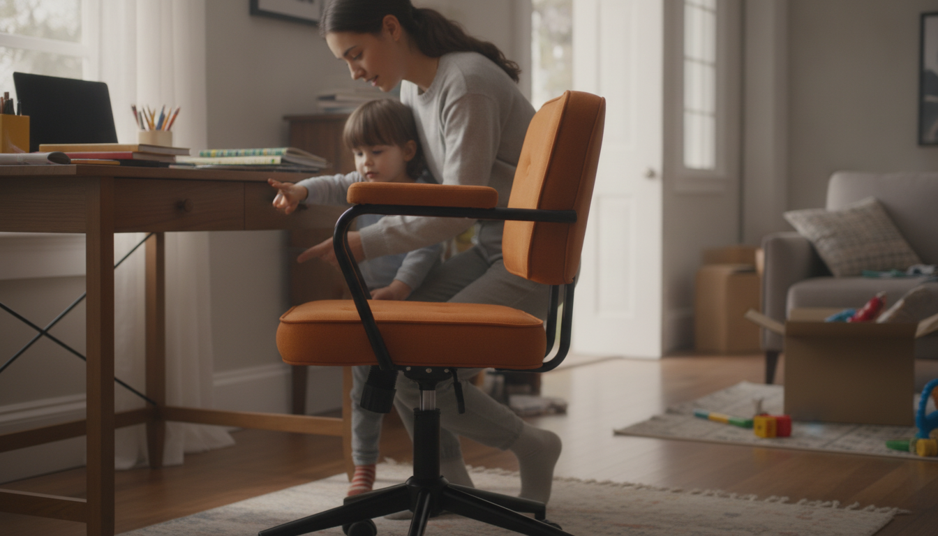 Best Seat Height Range for a Compact Swivel Chair