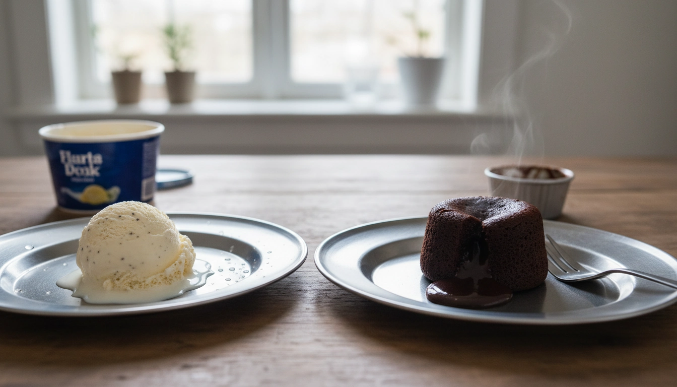 Stainless Dessert Plates: Chill Fast, Melt or Hold?