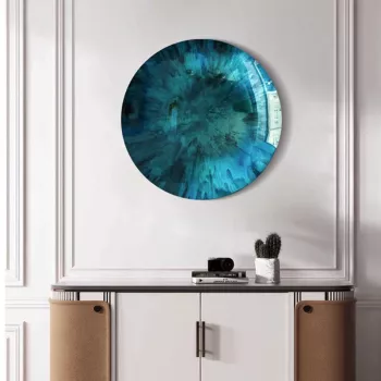 Concave-Convex Stainless Steel Mirror: Modern Wall Art