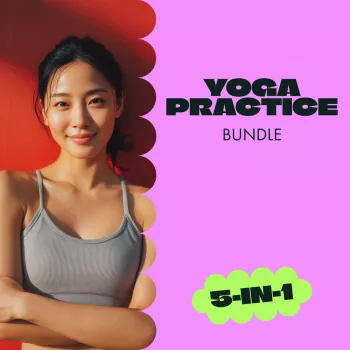 5-in-1 Digital Yoga Practice Pack for Calm & Sleep