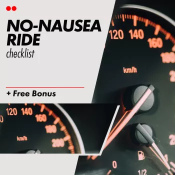 Beat Car Motion Sickness: Fast Relief & Prevention