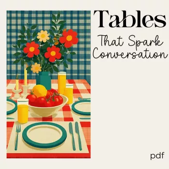 Table Setup for Better Conversation: Layout, Lighting, Flow